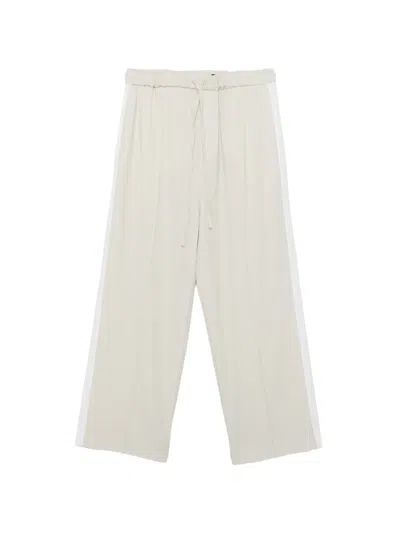 Rag & Bone Side-stripe Trousers In Neutral