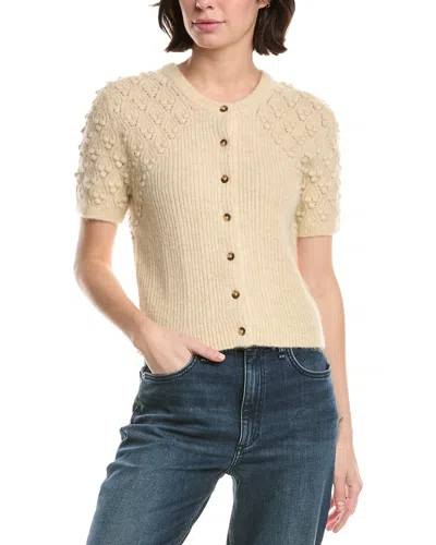 Rag & Bone Sierra Wool & Cashmere-blend Cardigan In Neutral