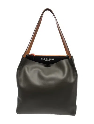 Pre-owned Rag & Bone Signature Tote In Green