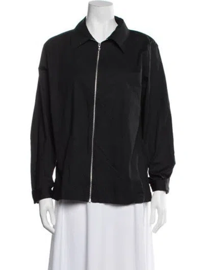 Pre-owned Rag & Bone Silk Jacket W/ Tags In Black