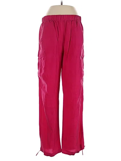 Pre-owned Rag & Bone Silk Pants In Red