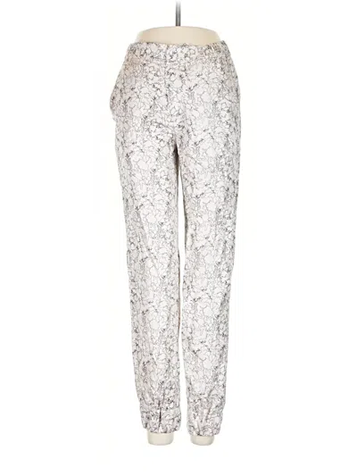 Pre-owned Rag & Bone Silk Pants In Silver