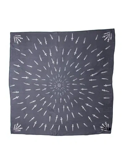Pre-owned Rag & Bone Silk Printed Scarf