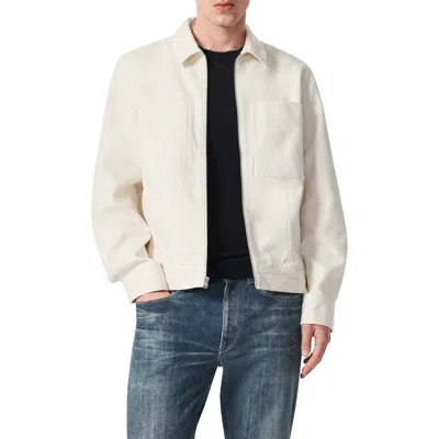 Rag & Bone Simon Denim Garage Jacket In Neutral