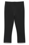 Rag & Bone Simone Ponte Pull-on Capri Pants In Black