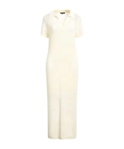 Rag & Bone Simple Knitted Dress In White