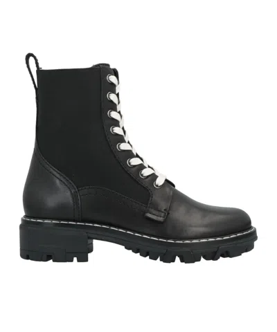 Rag & Bone Simple Leather Martin Boots In Animal Print