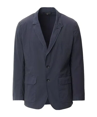 Rag & Bone Single-breasted Suit Jacket In Black