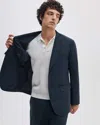 Rag & Bone Skeleton Wool Blazer In Blue