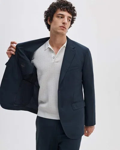 Rag & Bone Skeleton Wool Blazer In Blue