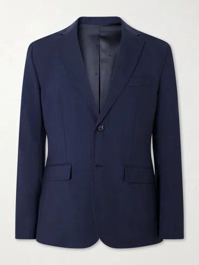 Rag & Bone Skeleton Wool Suit Jacket In Blue