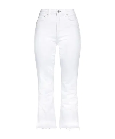 Rag & Bone Skinny Jeans In White