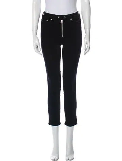 Pre-owned Rag & Bone Skinny Leg Pants In Black