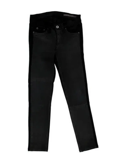 Pre-owned Rag & Bone Skinny Leg Pants In Black