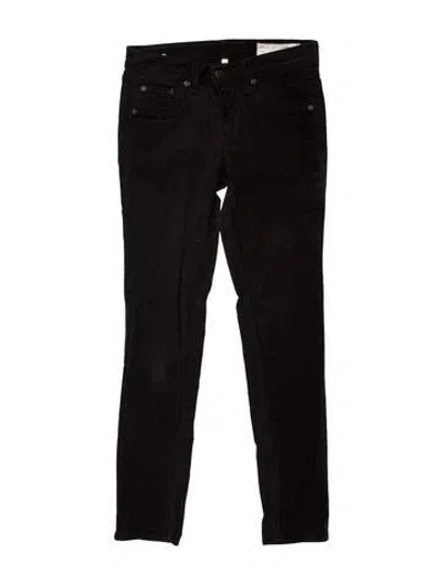 Pre-owned Rag & Bone Skinny Leg Pants In Black