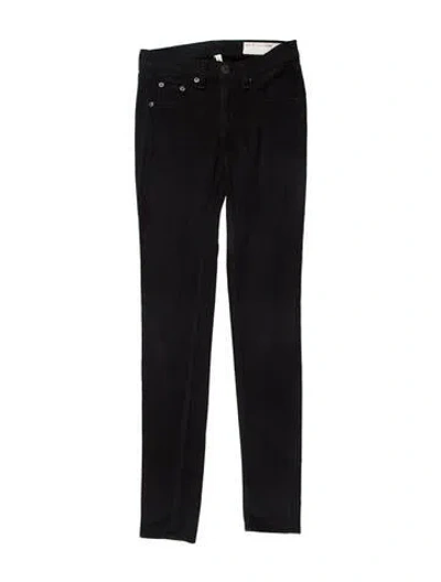 Pre-owned Rag & Bone Skinny Leg Pants In Blue