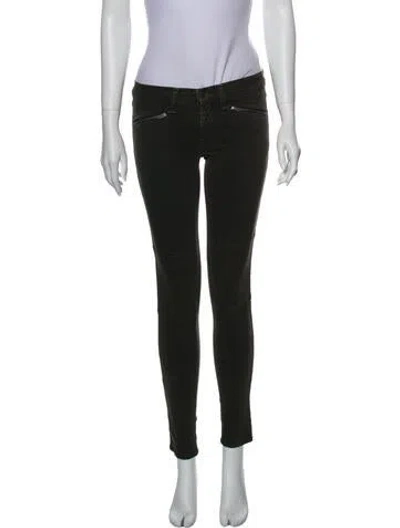 Pre-owned Rag & Bone Skinny Leg Pants In Green