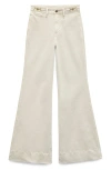 Rag & Bone Skylar High Rise Trouser Jeans In Sand Stone In Neutral