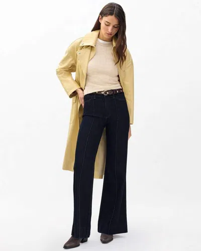 Rag & Bone Skylar Wide-leg Jeans In Blue