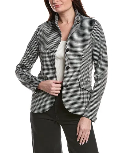 Rag & Bone Slade Italian Plaid Blazer In Black