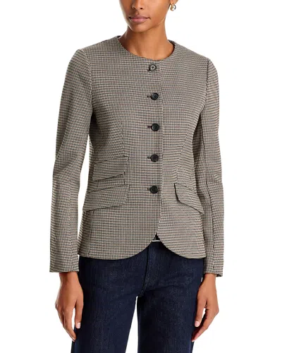 Rag & Bone Slade Jacquard Ponte Blazer In Gray