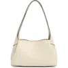 Rag & Bone Slade Leather Shoulder Bag In White