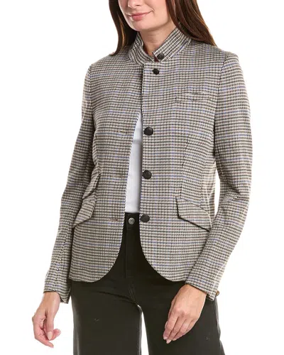 Rag & Bone Slade Plaid Blazer In Gray