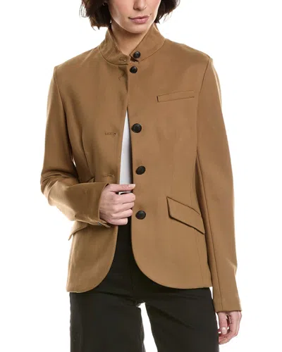 Rag & Bone Slade Ponte Blazer In Brown