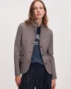 Rag & Bone Slade Refine Knit Jacquard Blazer In Multi