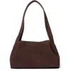 Rag & Bone Slade Suede Shoulder Bag In Brown