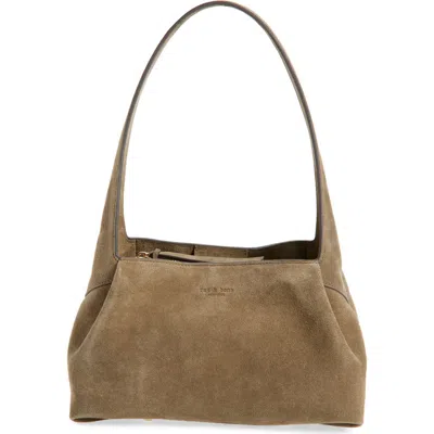 Rag & Bone Slade Suede Shoulder Bag In Cedar