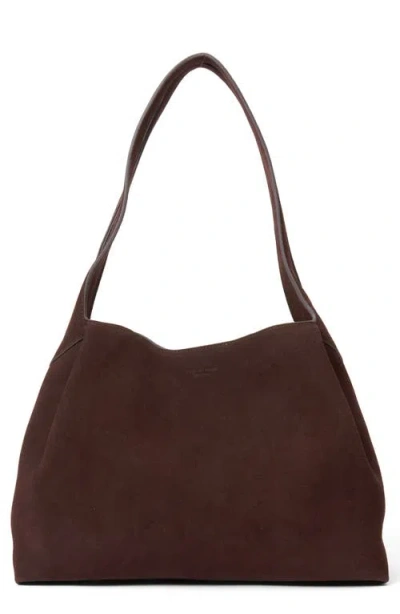 Rag & Bone Slade Suede Tote In Brown