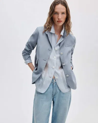 Rag & Bone Slade Tailored Blazer In Gray