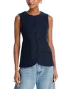 Rag & Bone Slade Vest In Blue