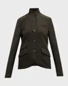 Rag & Bone Slade Wool Blazer In Armygrn