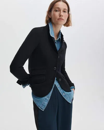 Rag & Bone Slade Wool Blazer In Black