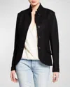 Rag & Bone Slade Wool Blazer In Black
