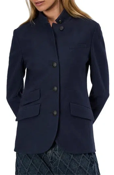 Rag & Bone Slade Wool Blazer In Navy
