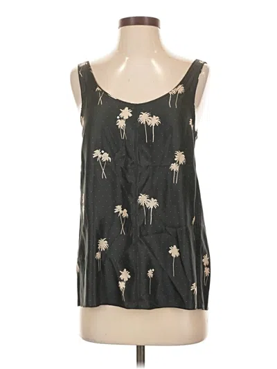 Pre-owned Rag & Bone Sleeveless Blouse In Black
