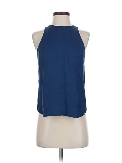 Pre-owned Rag & Bone Sleeveless Blouse In Blue