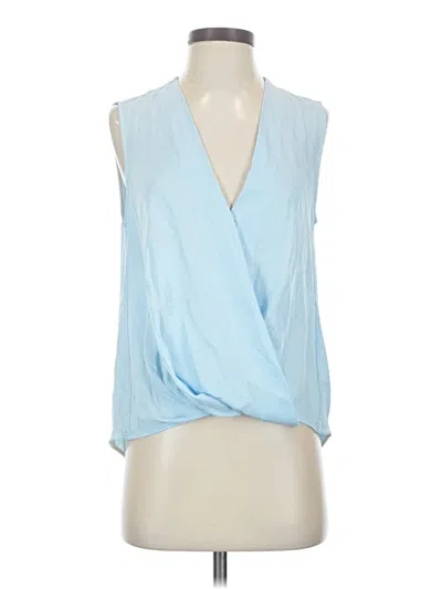 Pre-owned Rag & Bone Sleeveless Blouse In Blue