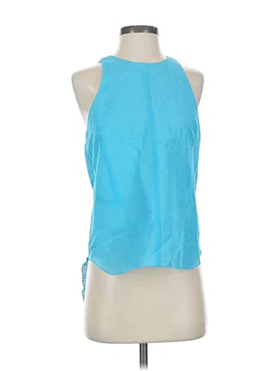 Pre-owned Rag & Bone Sleeveless Blouse In Blue