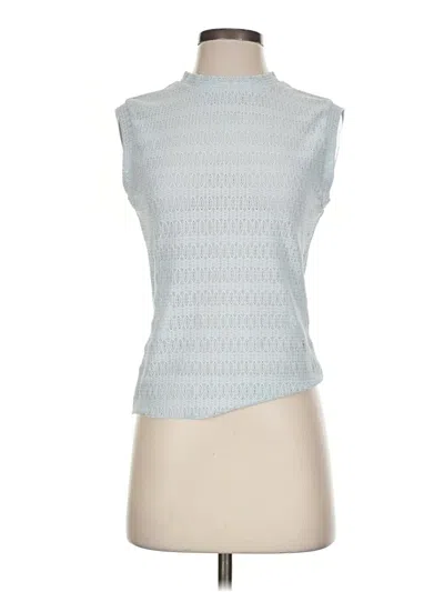 Pre-owned Rag & Bone Sleeveless Blouse In Blue
