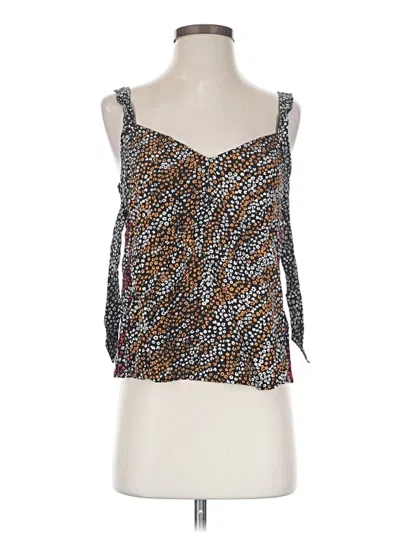 Pre-owned Rag & Bone Sleeveless Blouse In Brown