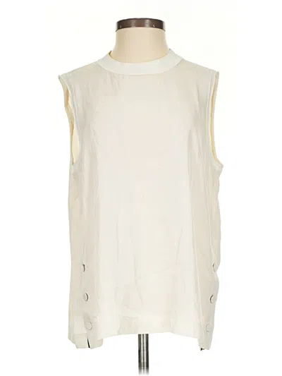 Pre-owned Rag & Bone Sleeveless Blouse In Ivory