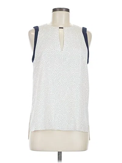 Pre-owned Rag & Bone Sleeveless Blouse In Ivory