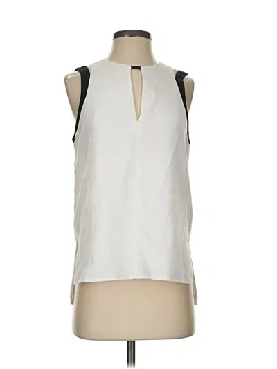 Pre-owned Rag & Bone Sleeveless Blouse In Ivory