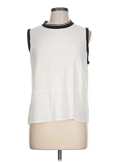 Pre-owned Rag & Bone Sleeveless Blouse In Ivory