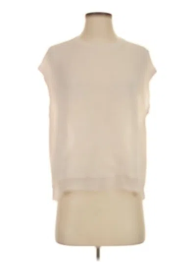 Pre-owned Rag & Bone Sleeveless Blouse In Ivory