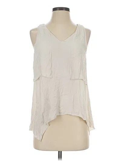 Pre-owned Rag & Bone Sleeveless Blouse In Ivory